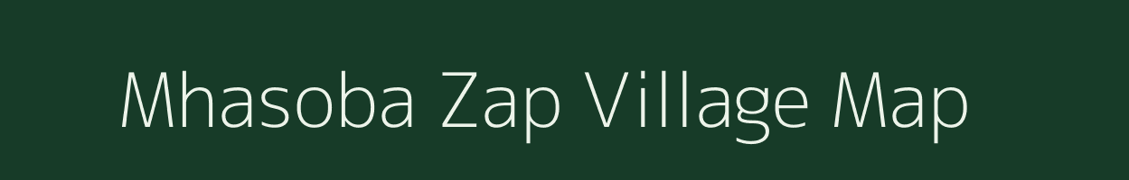 Mhasoba Zap village map in Maharashtra