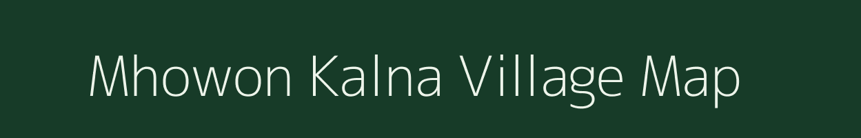 Mhowon Kalna village map in Uttar Pradesh