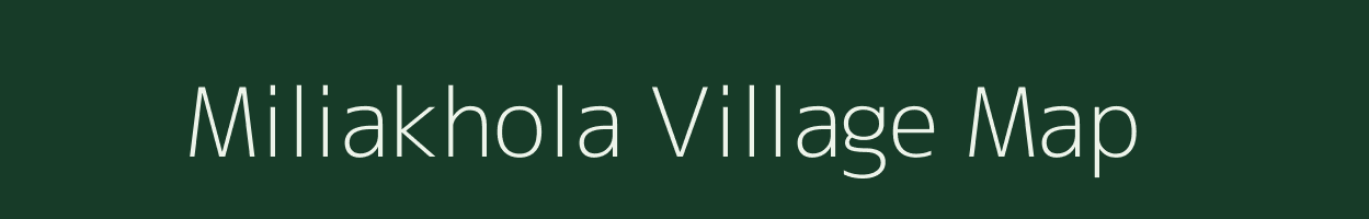 Miliakhola village map in West Bengal