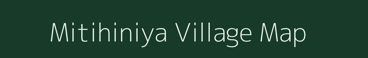 Mitihiniya village map in Uttar Pradesh