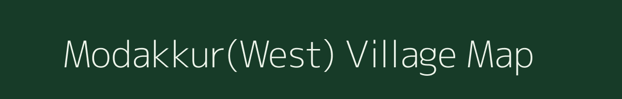 Modakkur(West) village map in Tamil Nadu