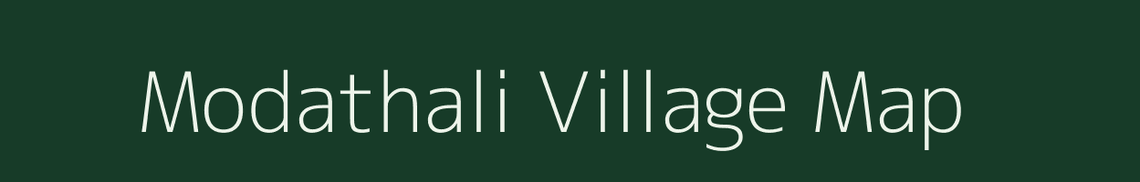 Modathali village map in Rajasthan