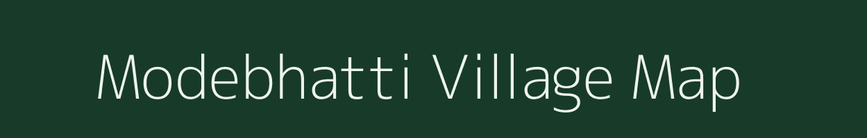 Modebhatti village map in Maharashtra