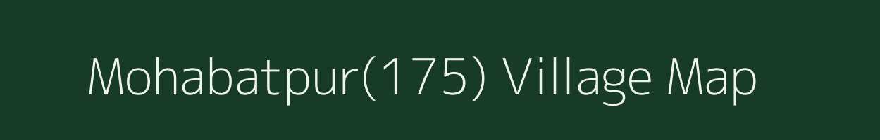 Mohabatpur(175) village map in Haryana