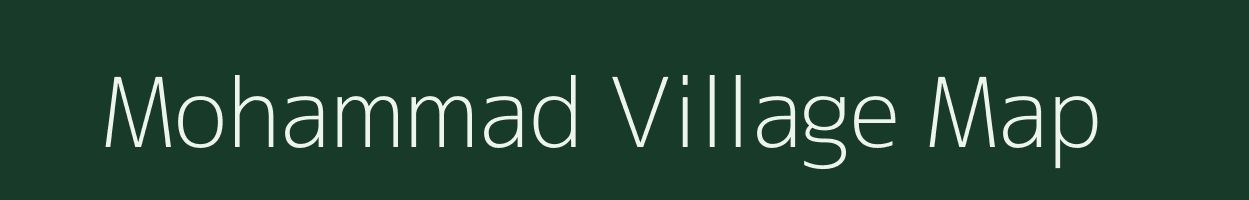 Mohammad village map in Uttar Pradesh