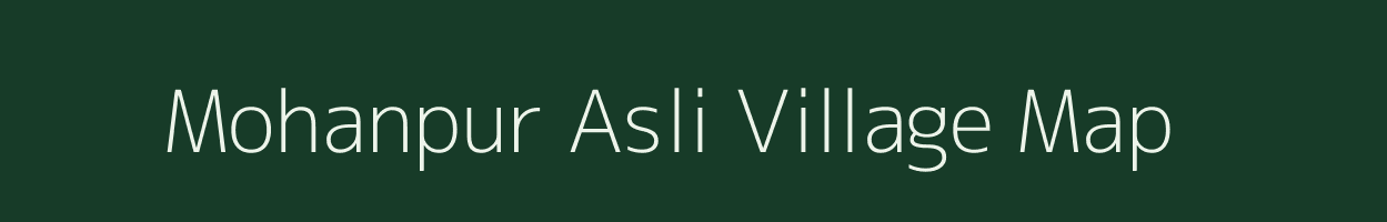 Mohanpur Asli village map in Bihar