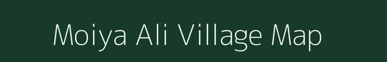 Moiya Ali village map in Uttar Pradesh