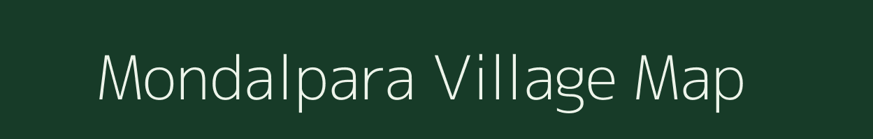 Mondalpara village map in West Bengal