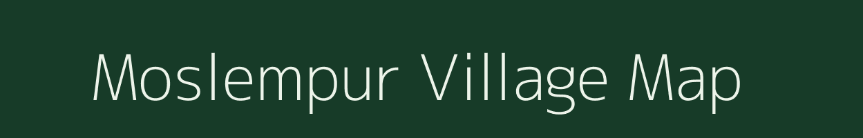 Moslempur village map in West Bengal