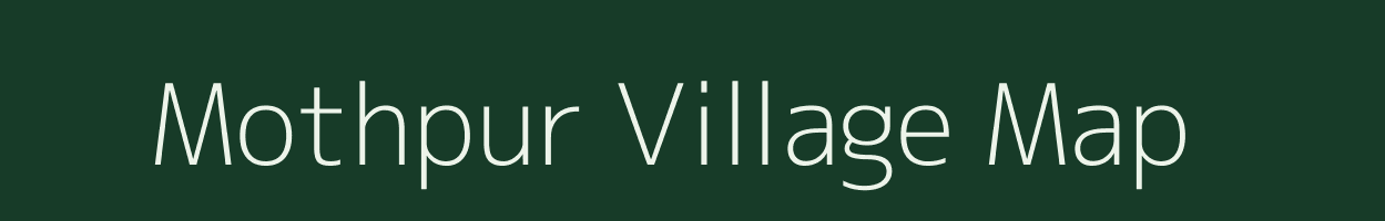 Mothpur village map in Rajasthan