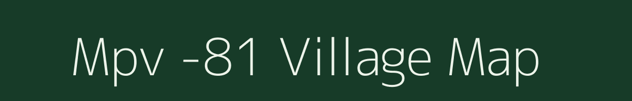 Mpv -81 village map in Odisha