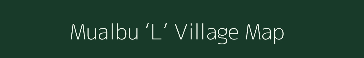 Mualbu ‘L’ village map in Mizoram