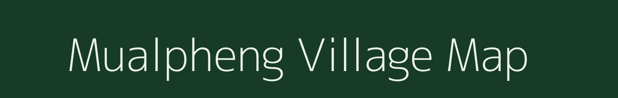 Mualpheng village map in Mizoram
