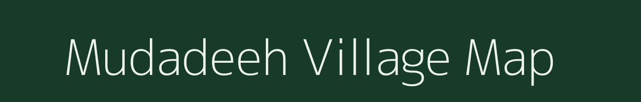 Mudadeeh village map in Uttar Pradesh