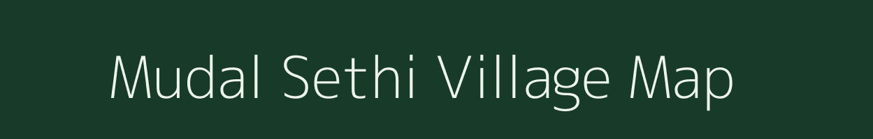 Mudal Sethi village map in Tamil Nadu