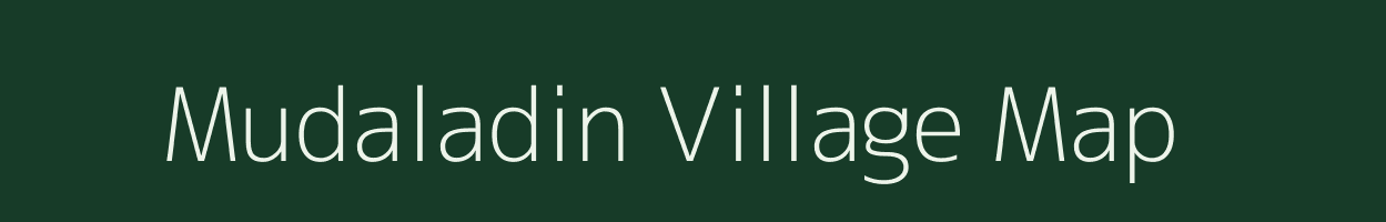 Mudaladin village map in Uttar Pradesh