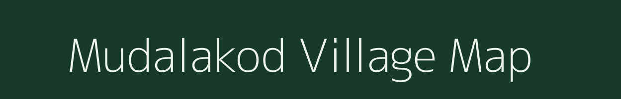 Mudalakod village map in Karnataka