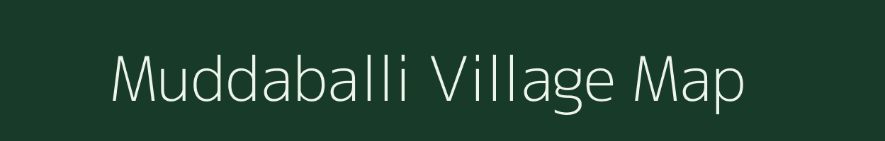 Muddaballi village map in Karnataka