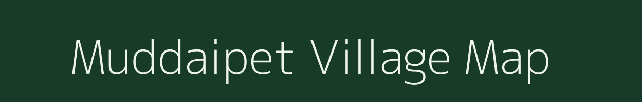 Muddaipet village map in Andhra Pradesh