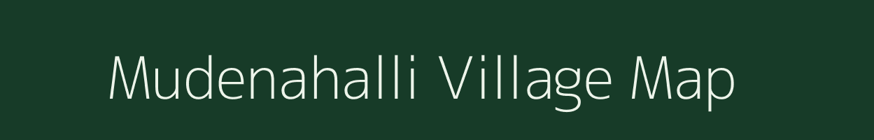 Mudenahalli village map in Karnataka