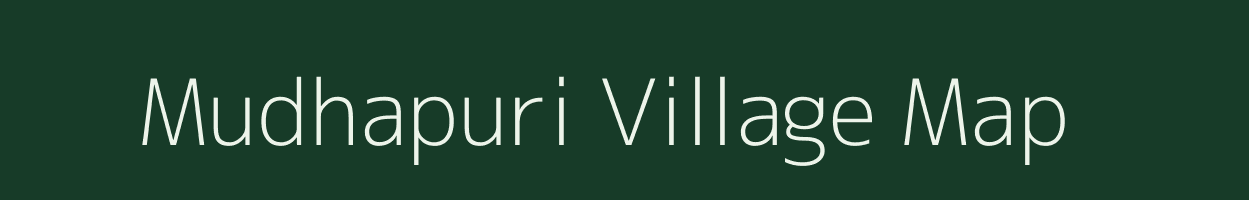 Mudhapuri village map in Maharashtra