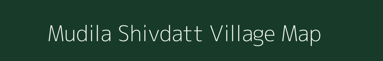 Mudila Shivdatt village map in Uttar Pradesh