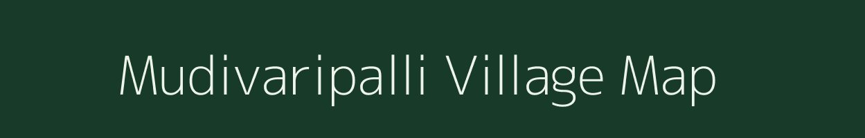 Mudivaripalli village map in Karnataka