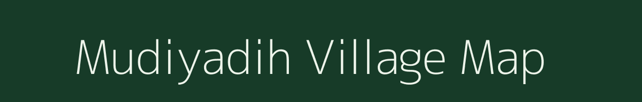 Mudiyadih village map in Chhattisgarh