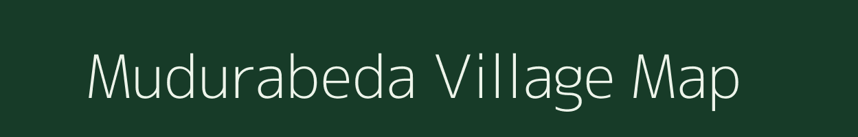 Mudurabeda village map in Odisha