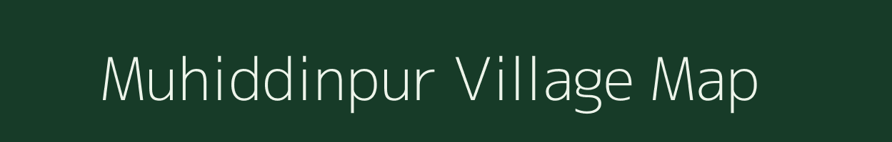Muhiddinpur village map in Uttar Pradesh