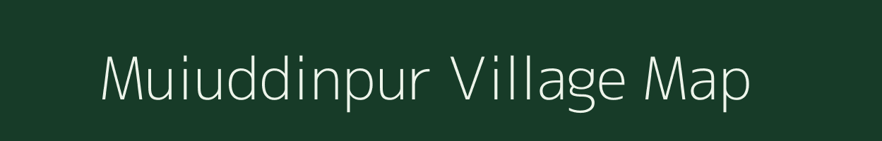 Muiuddinpur village map in Uttar Pradesh