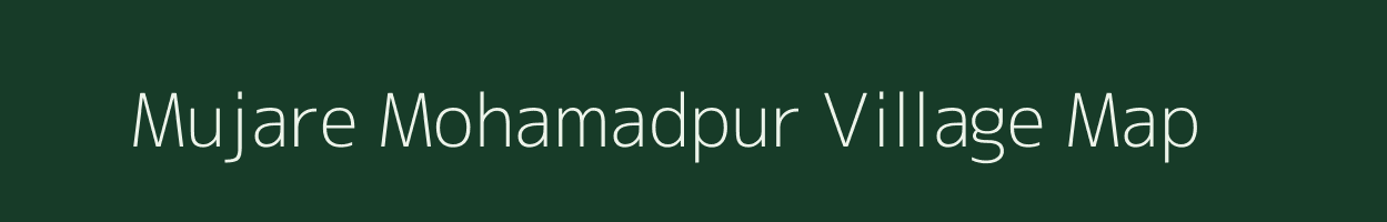 Mujare Mohamadpur village map in Maharashtra