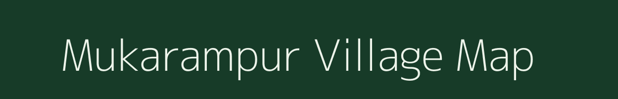 Mukarampur village map in Madhya Pradesh