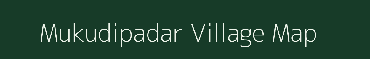 Mukudipadar village map in Odisha