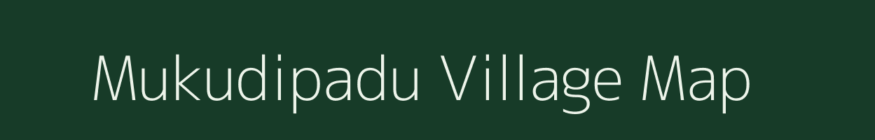 Mukudipadu village map in Odisha