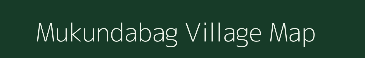 Mukundabag village map in West Bengal