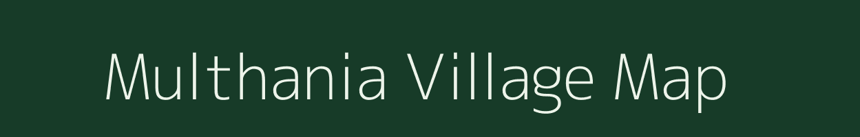 Multhania village map in Madhya Pradesh