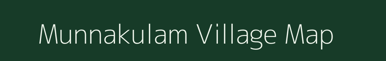 Munnakulam village map in Tamil Nadu