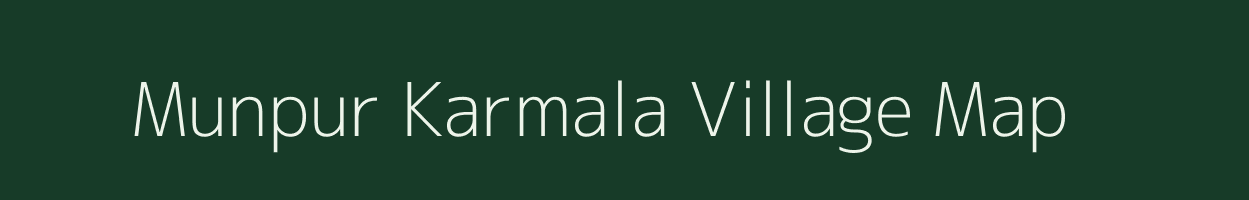 Munpur Karmala village map in Rajasthan