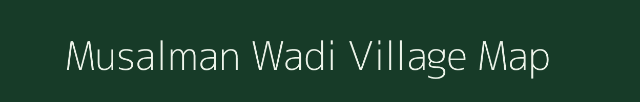 Musalman Wadi village map in Maharashtra