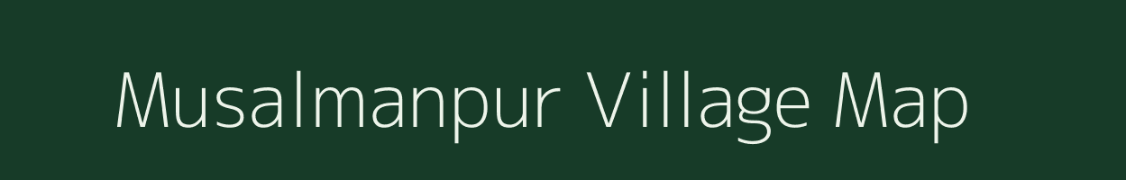 Musalmanpur village map in Uttar Pradesh