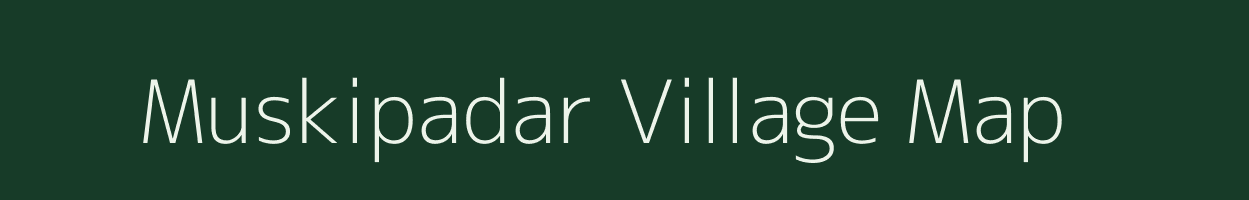 Muskipadar village map in Odisha