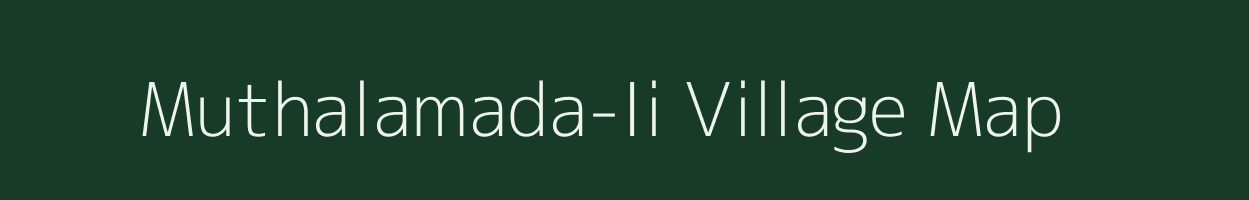 Muthalamada-Ii village map in Kerala