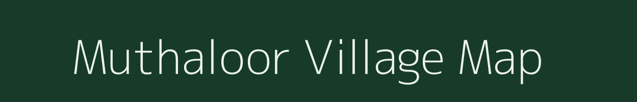 Muthaloor village map in Andhra Pradesh