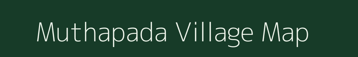 Muthapada village map in Odisha