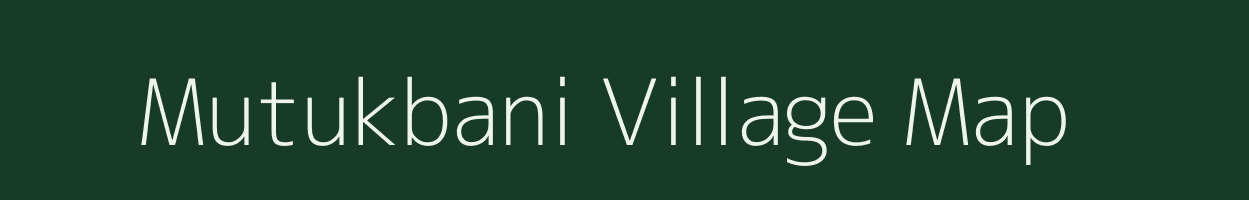 Mutukbani village map in West Bengal