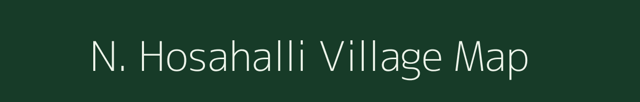 N. Hosahalli village map in Karnataka