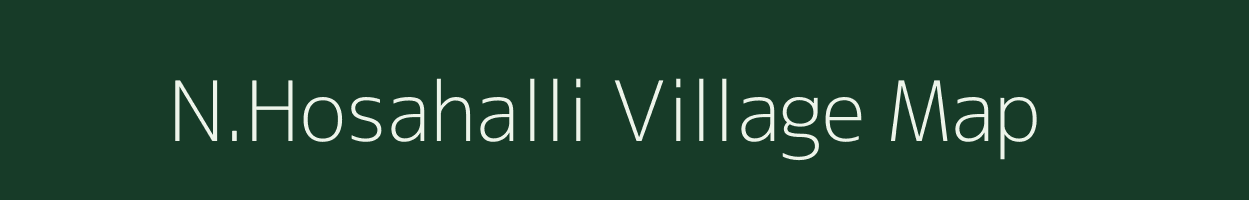 N.Hosahalli village map in Karnataka