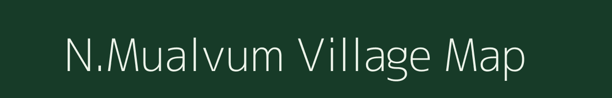 N.Mualvum village map in Mizoram