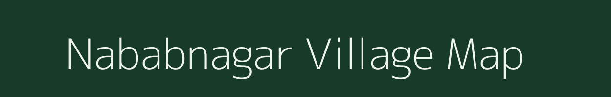Nababnagar village map in West Bengal